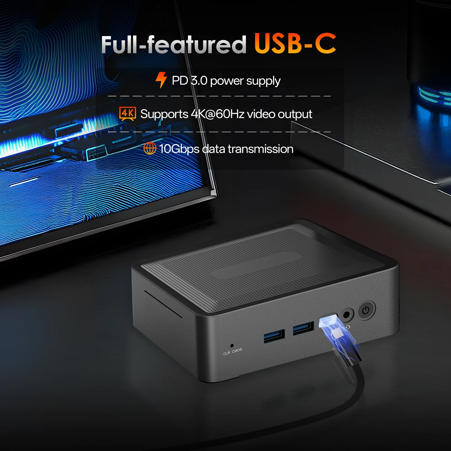 Mini PC U58 Ryzen 7 5825U WIFI - Pc Gaming Ryzen 7 ulasan dan harga