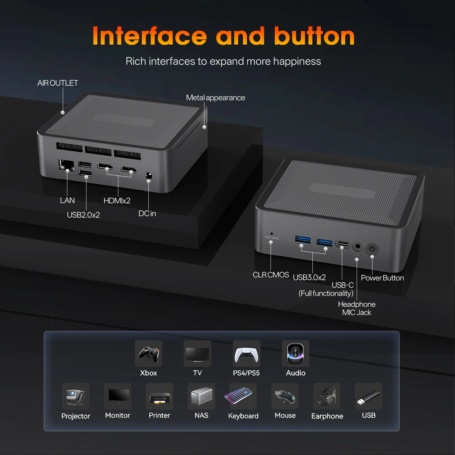 Mini PC U58 Ryzen 7 5825U WIFI - Pc Gaming Ryzen 7 ulasan dan harga